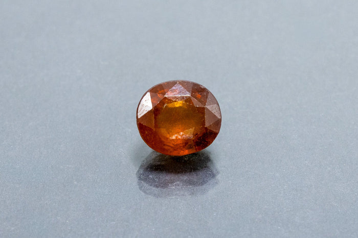 hessonite 4.96 carat front image