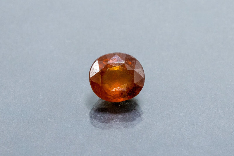 hessonite 4.96 carat front image