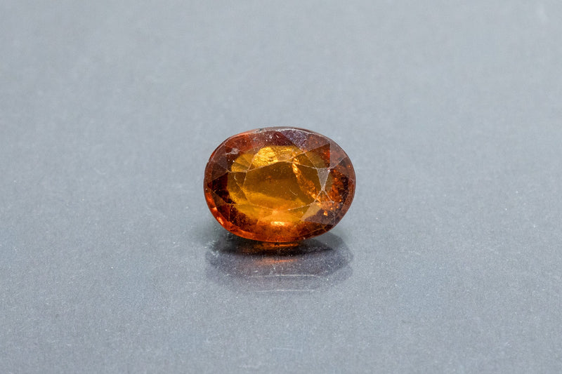 hessonite 5.13 carat front image