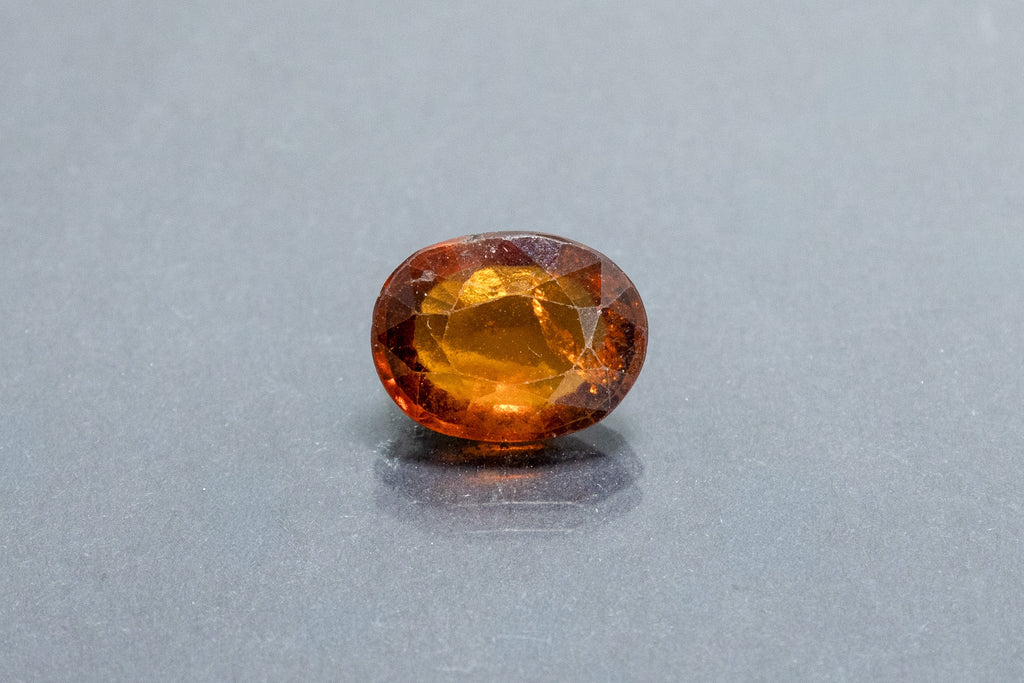 hessonite 5.13 carat front image