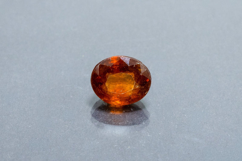 hessonite 5.28 carat front image