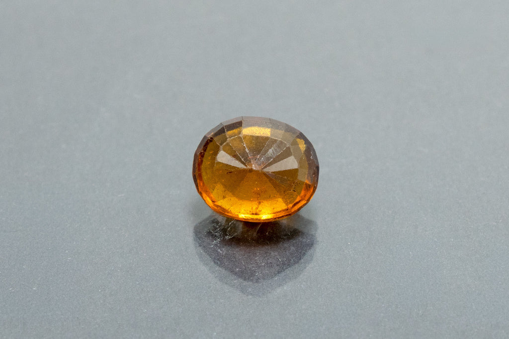hessonite 5.34 carat back image
