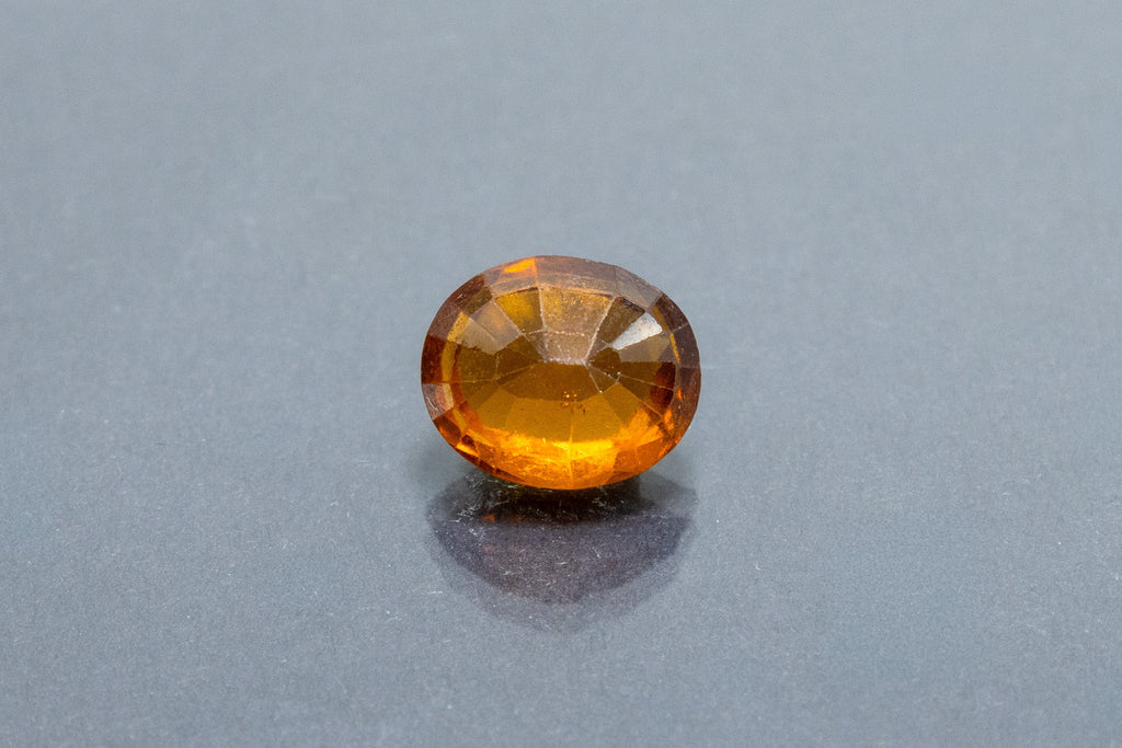 hessonite 5.36 carat back image