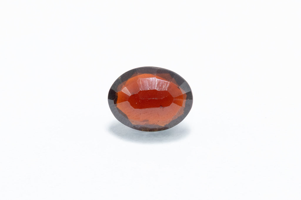 hessonite 5.6 carat back image