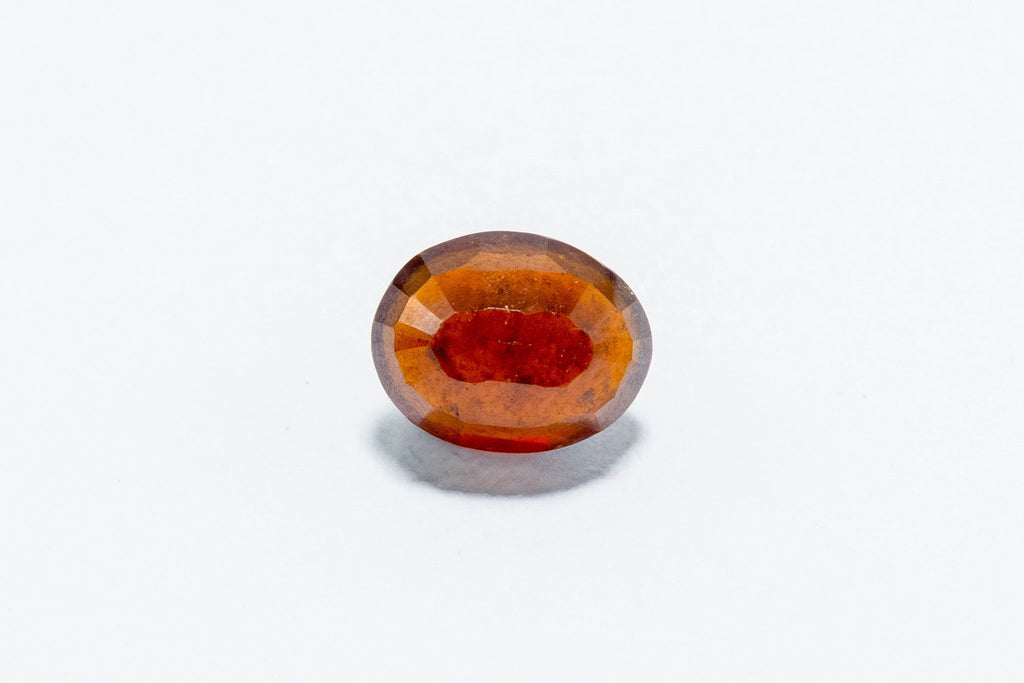 hessonite 6.05 carat back image