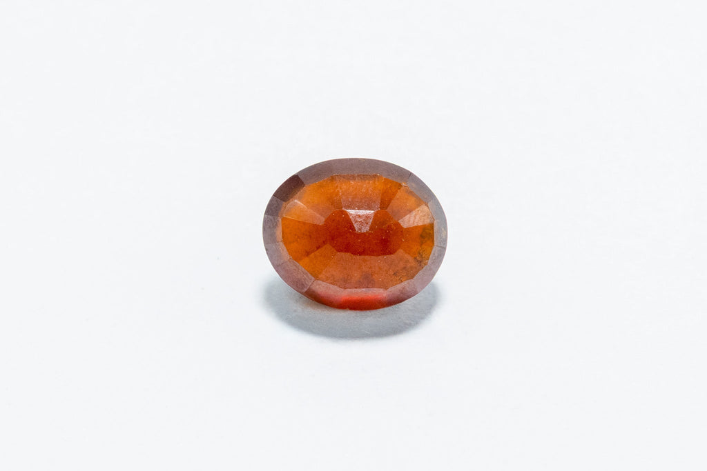 hessonite 6.69 carat back image