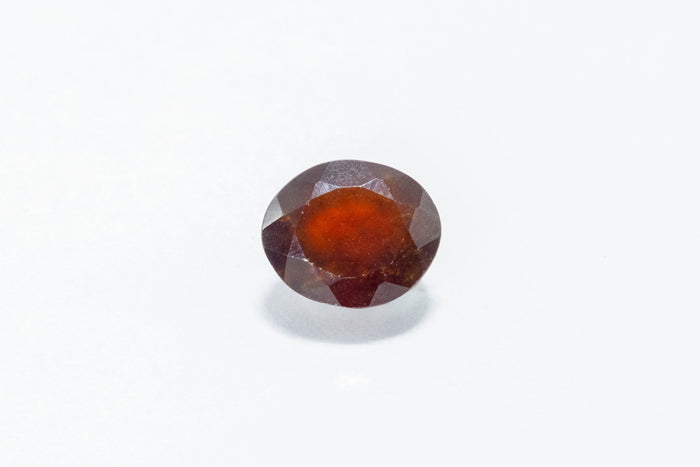 hessonite 7.06 carat front image