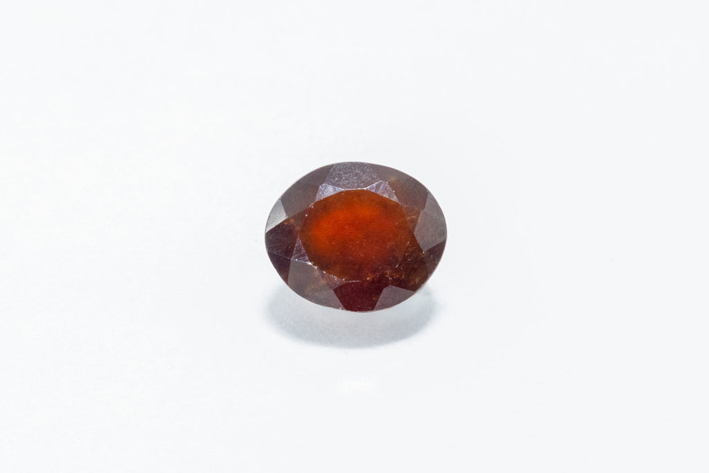 hessonite 7.06 carat front image