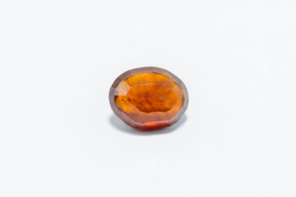 hessonite 7.45 carat back image