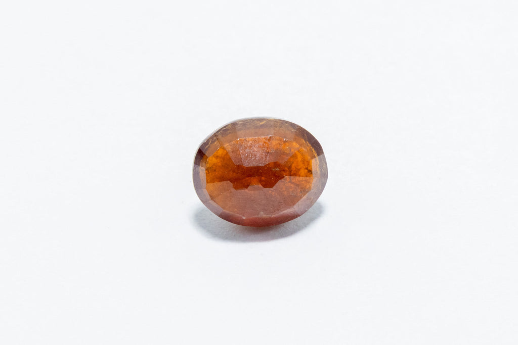 hessonite 7.48 carat back image