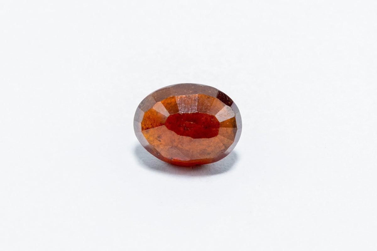 hessonite 7.9 carat back image