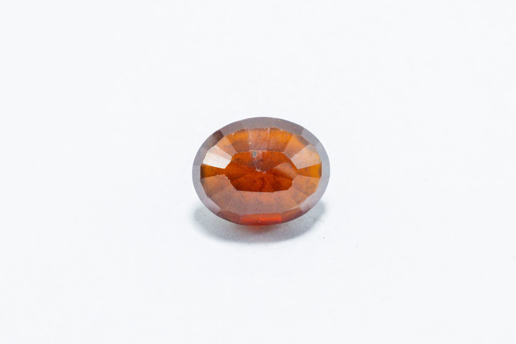 hessonite 9.16 carat back image