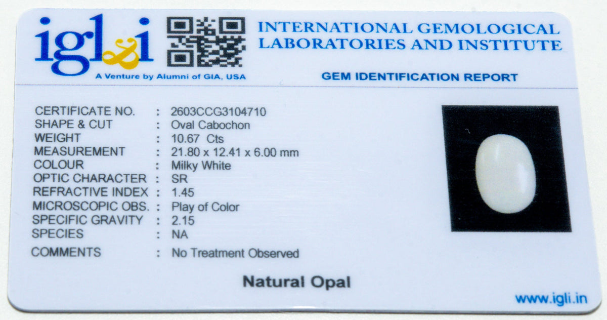 Opal - 10.67 Carat