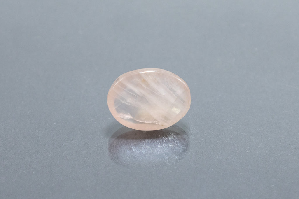 rose quartz 7.25 carat back image