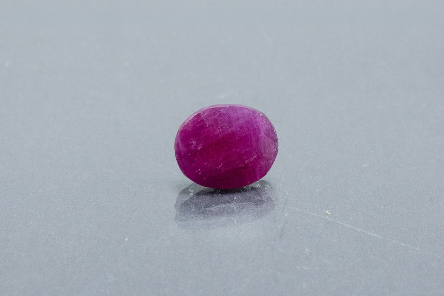 african ruby 3.21 carat back image