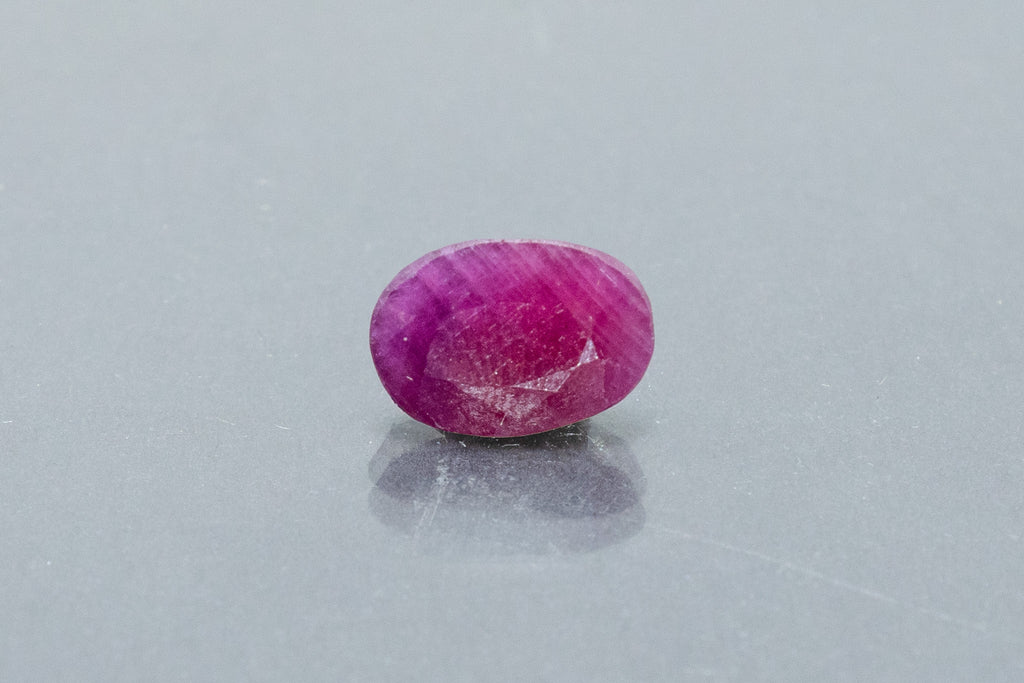 african ruby 3.57 carat back image