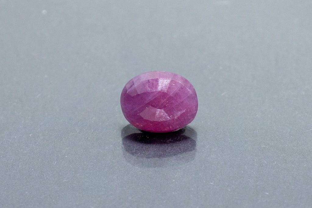 african ruby 3.66 carat back image