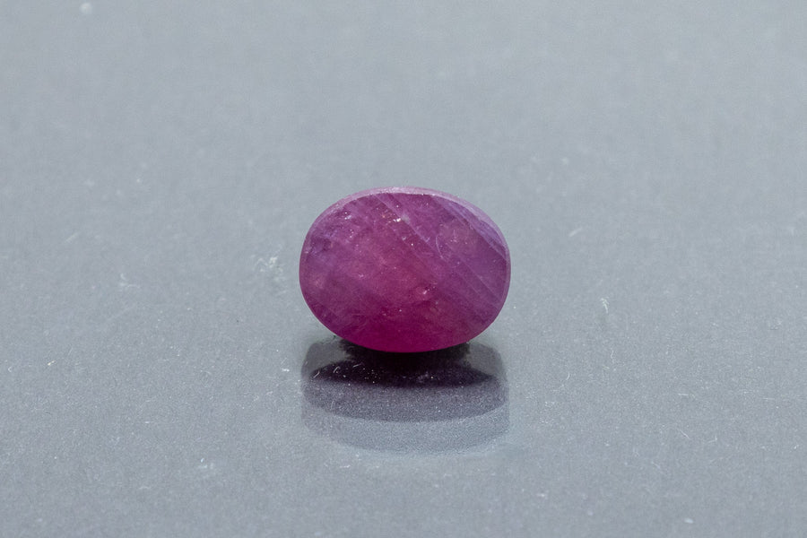 african ruby 3.66 carat front image
