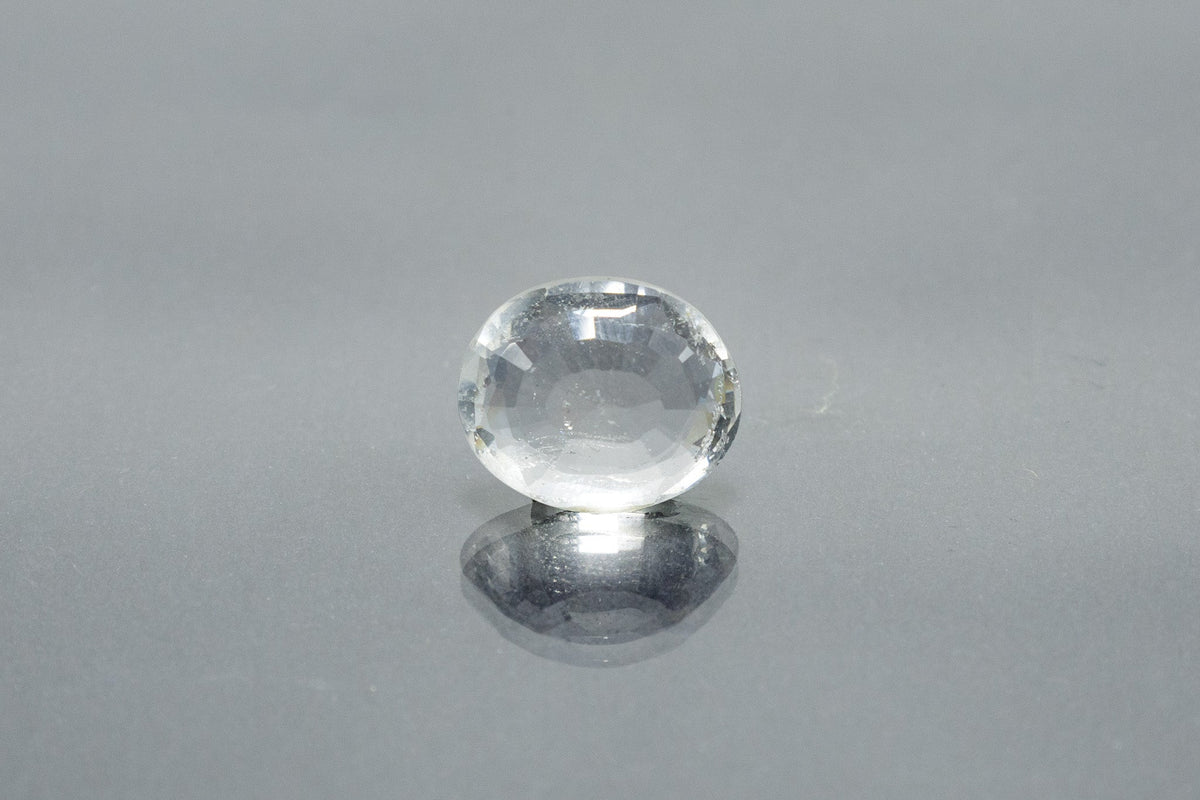 natural topaz 9.58 carat back image