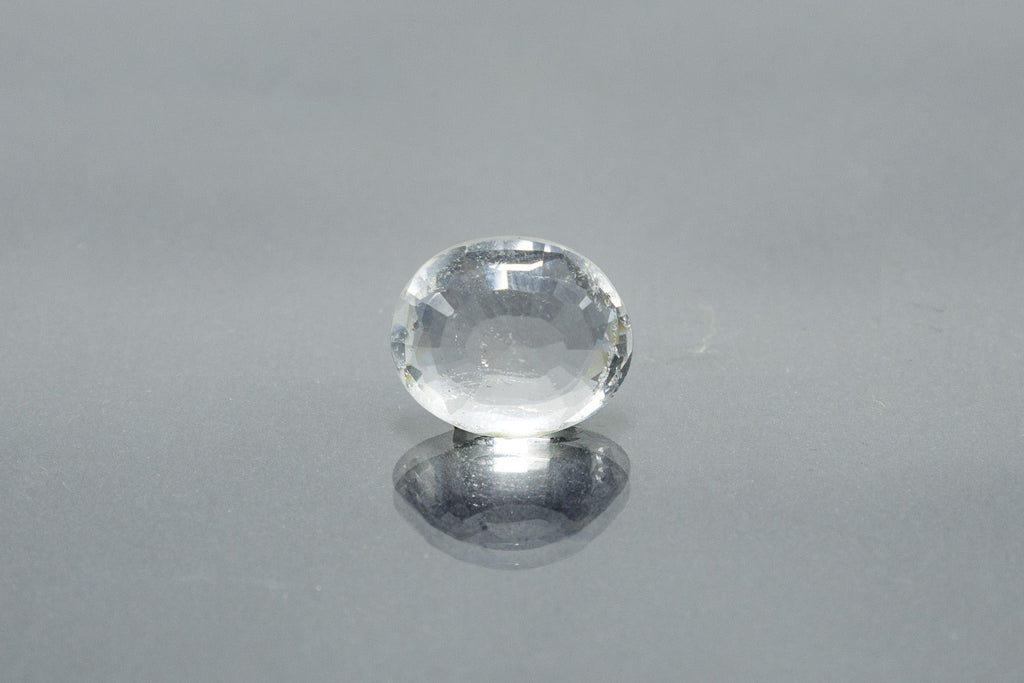 natural topaz 9.58 carat back image