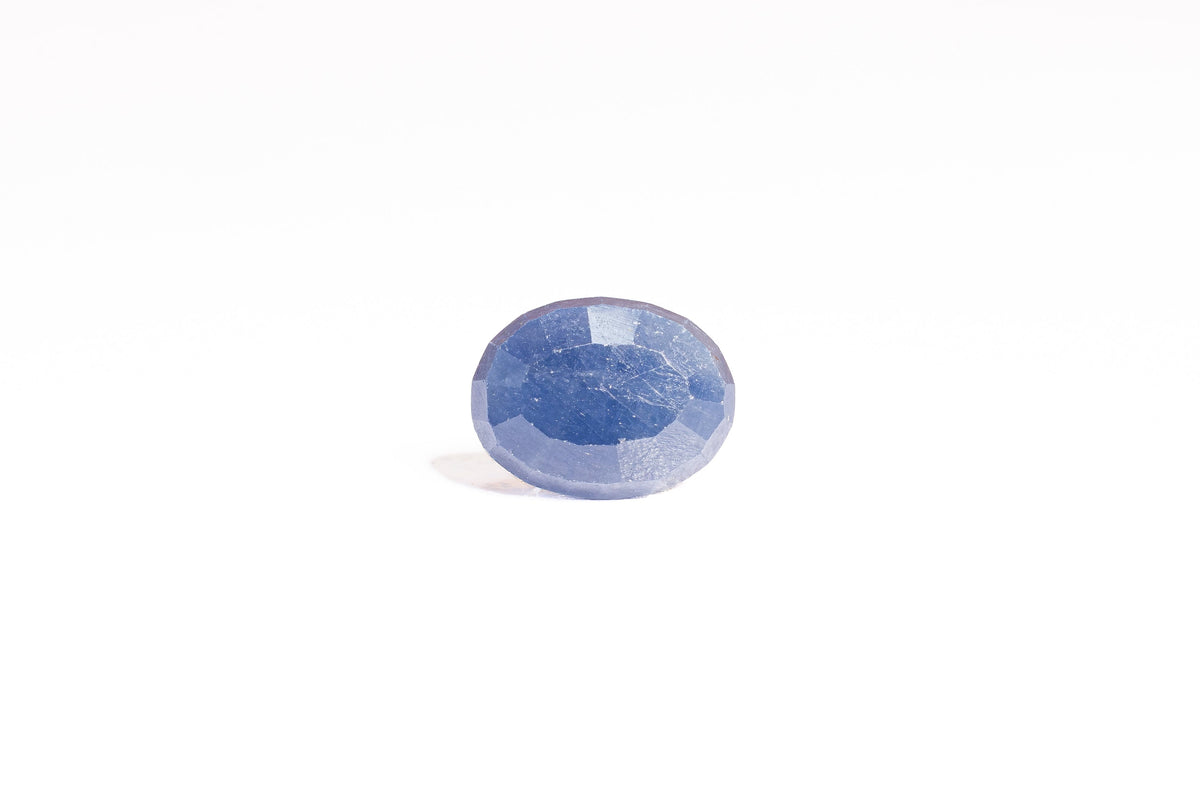 african blue sapphire 4.91 carat back image