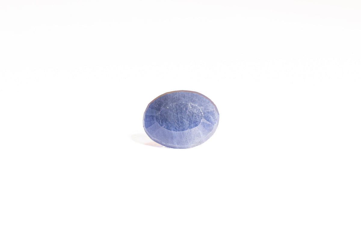 african blue sapphire 4.96 carat back image