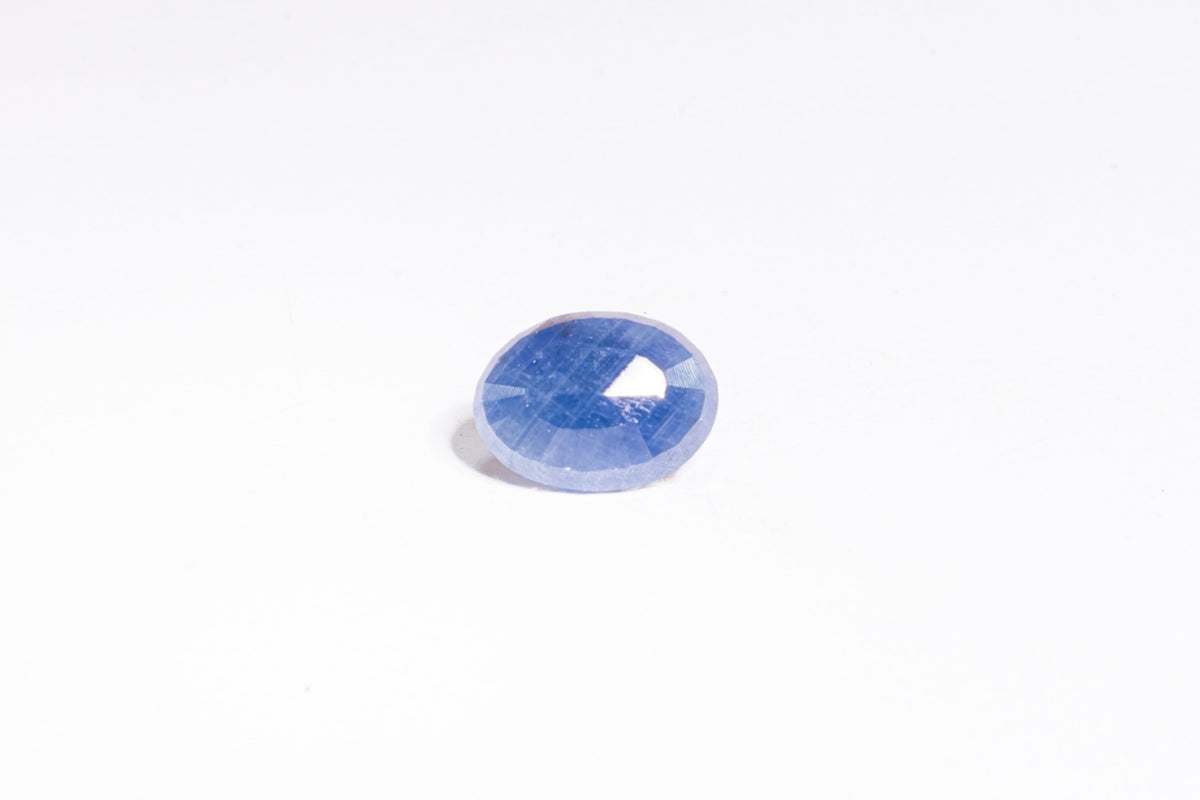 african blue sapphire 5.29 carat back image
