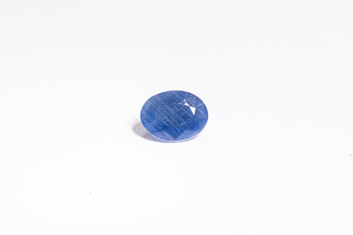 african blue sapphire 5.29 carat front image