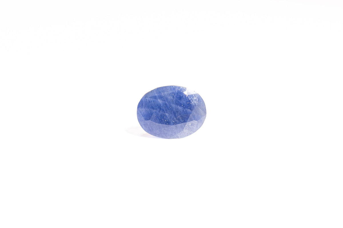 african blue sapphire 5.4 carat front image