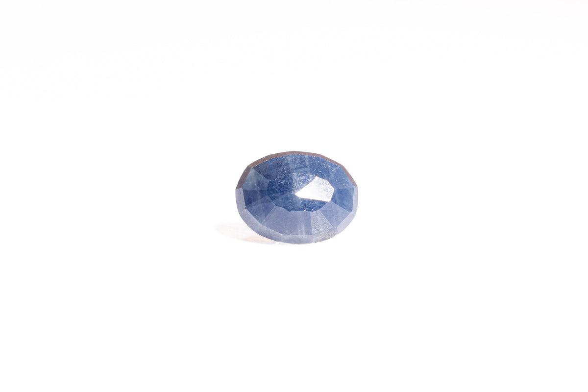 african blue sapphire 5.41 carat back image