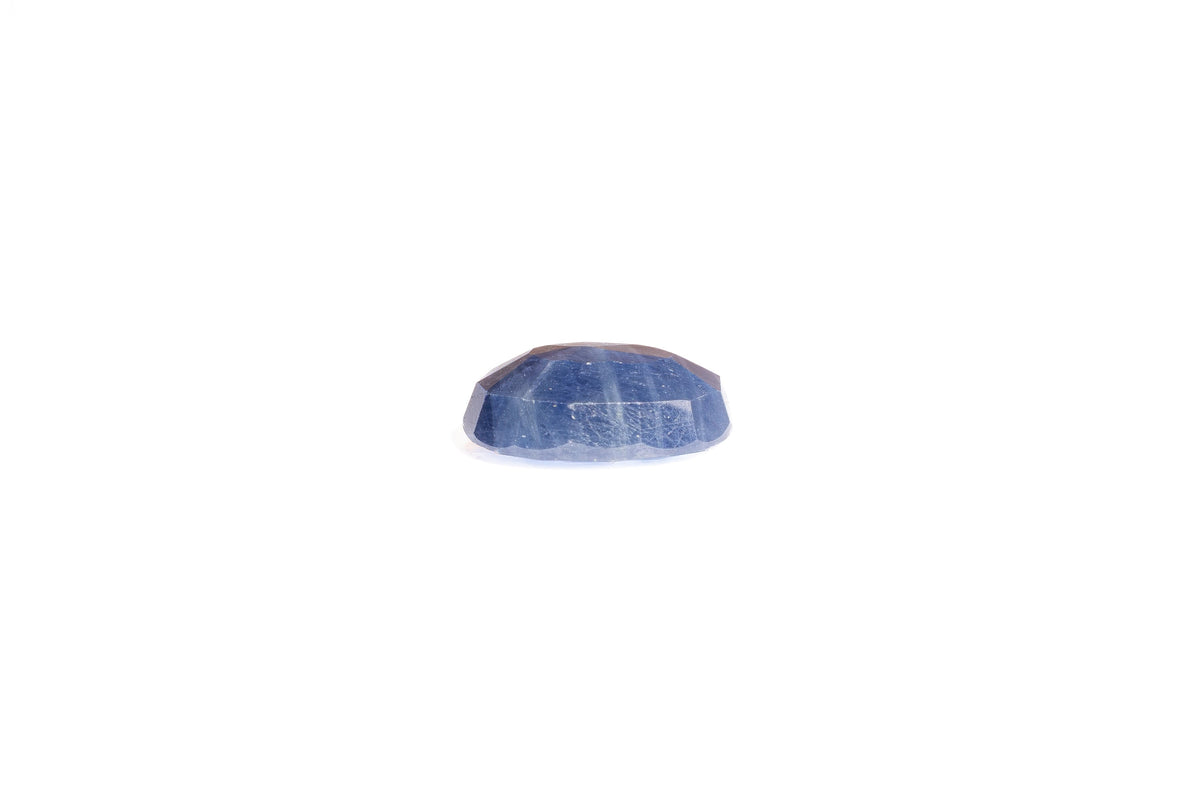 african blue sapphire 5.41 carat side image