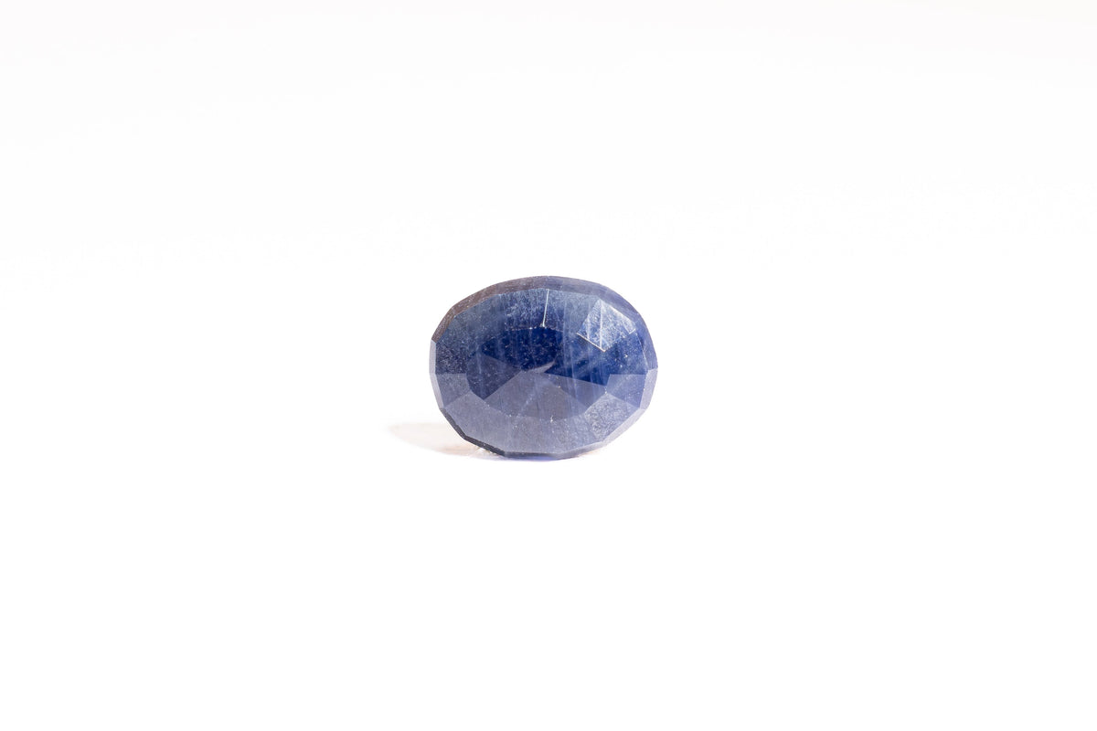 african blue sapphire 5.52 carat back image