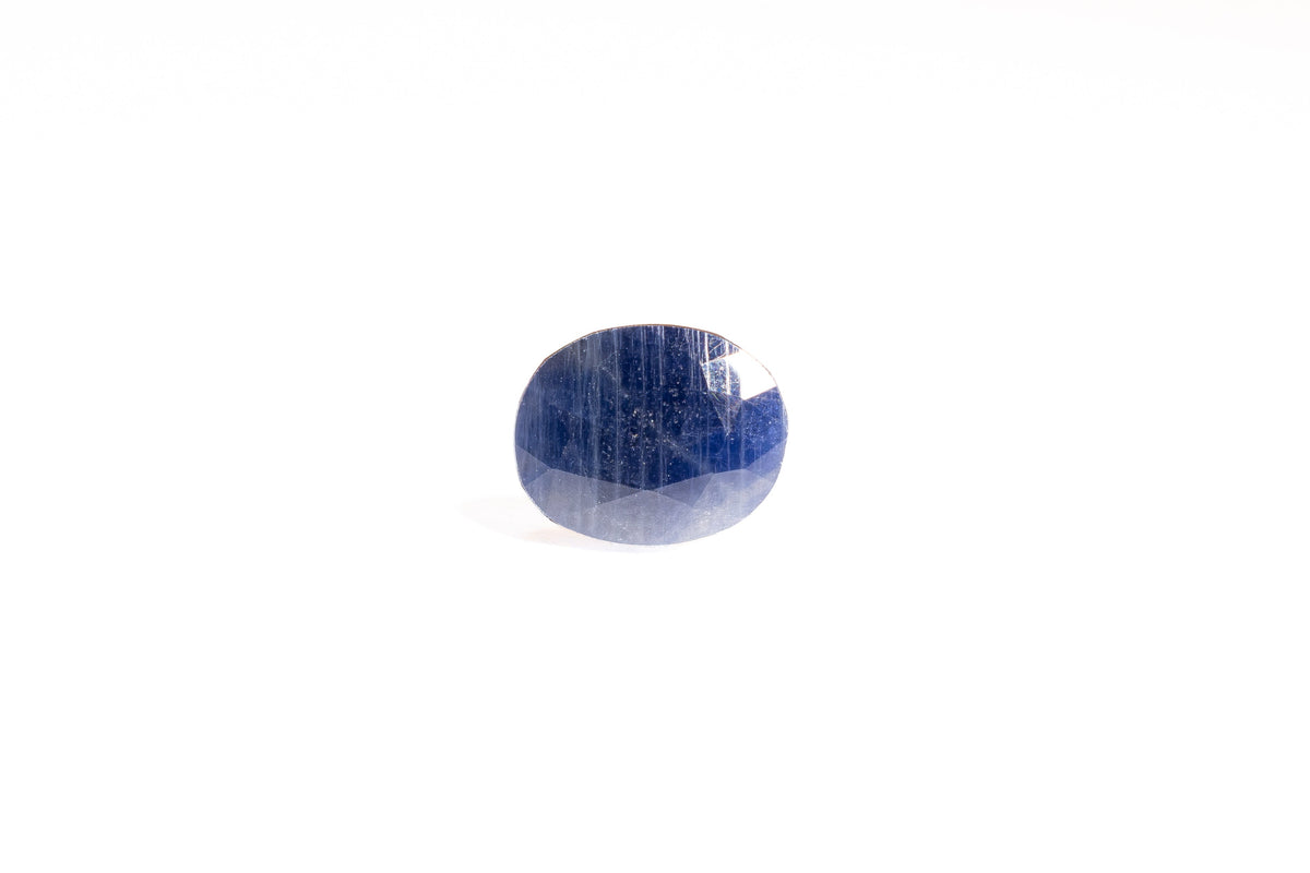 african blue sapphire 5.52 carat front image