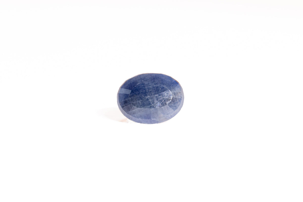 african blue sapphire 5.6 carat back image