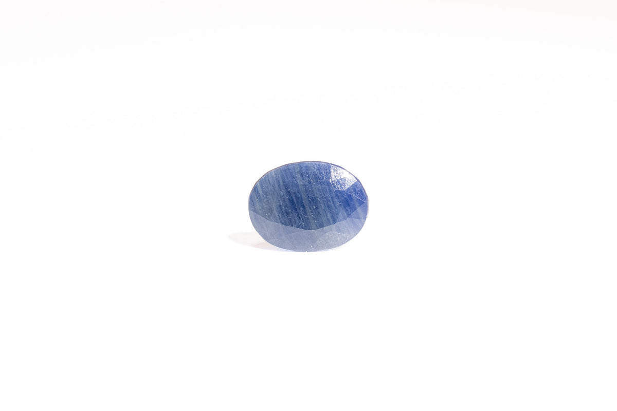 african blue sapphire 5.66 carat front image