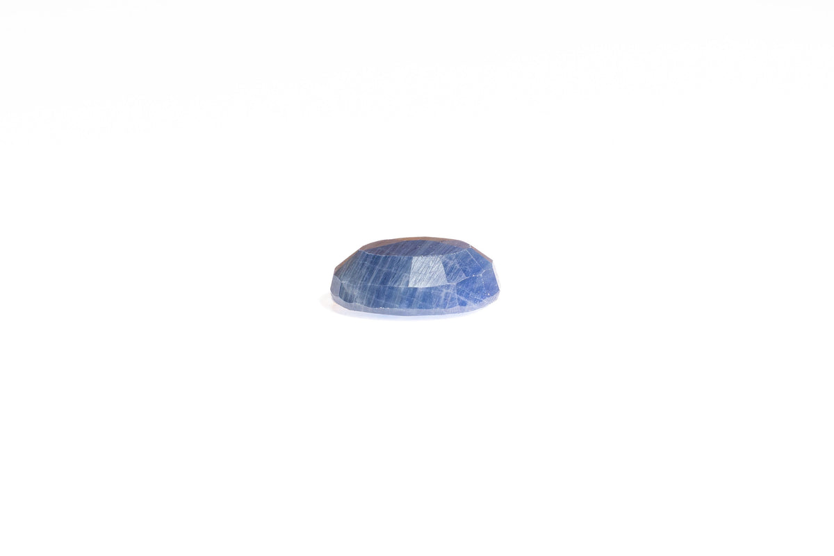 african blue sapphire 5.66 carat side image