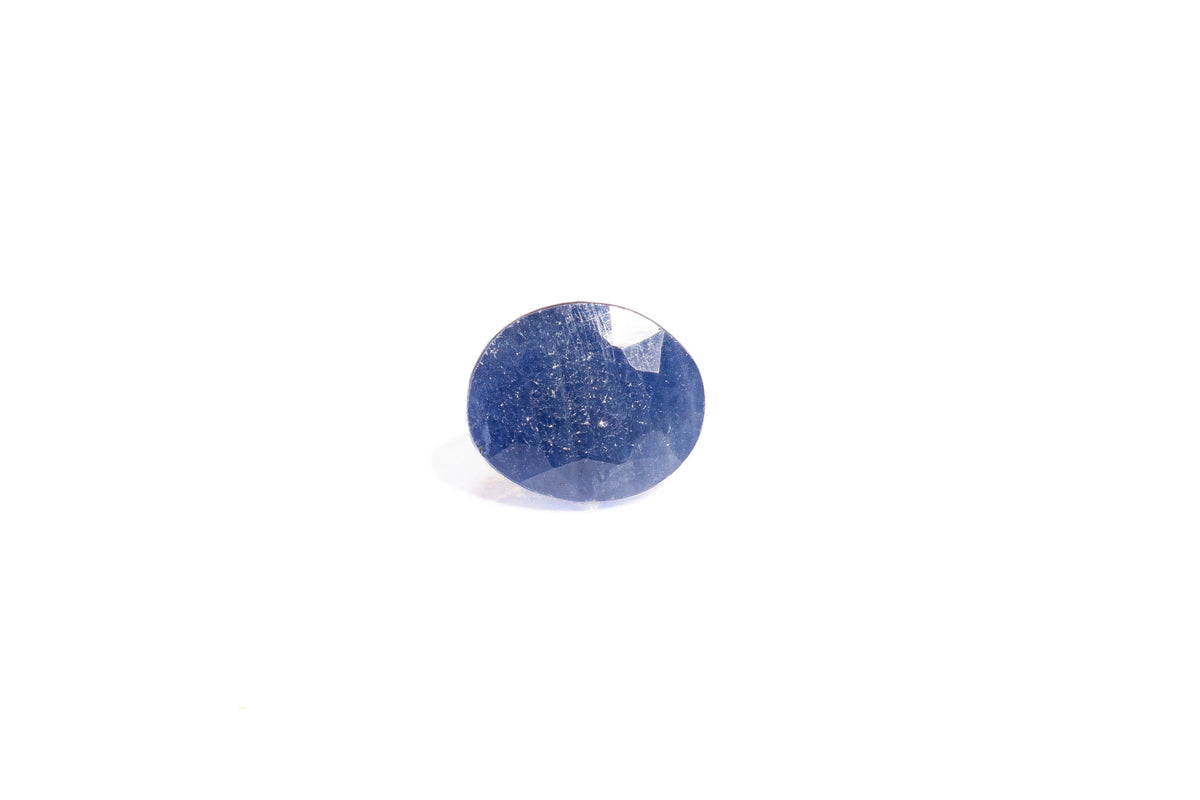 african blue sapphire 6.15 carat front image