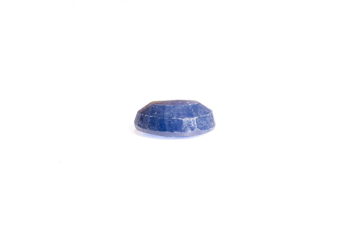 african blue sapphire 6.15 carat side image