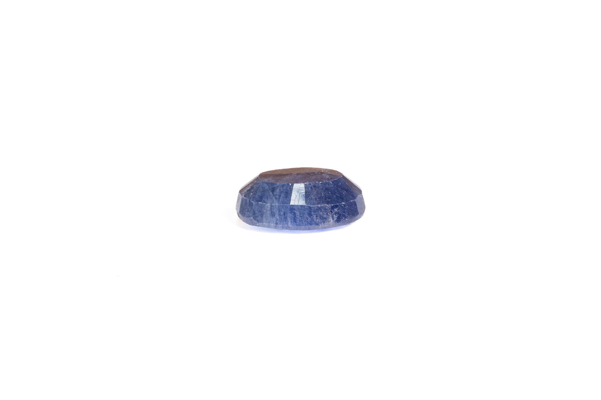 african blue sapphire 6.46 carat side image