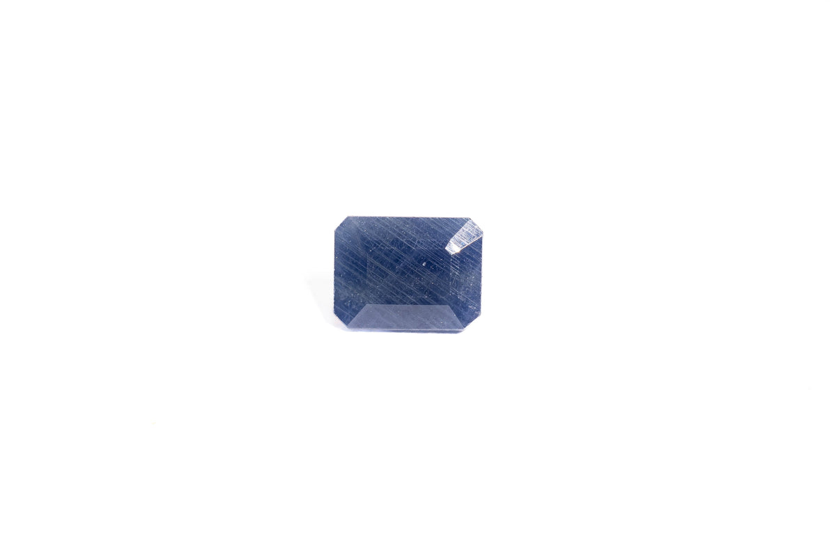 african blue sapphire 6.92 carat front image