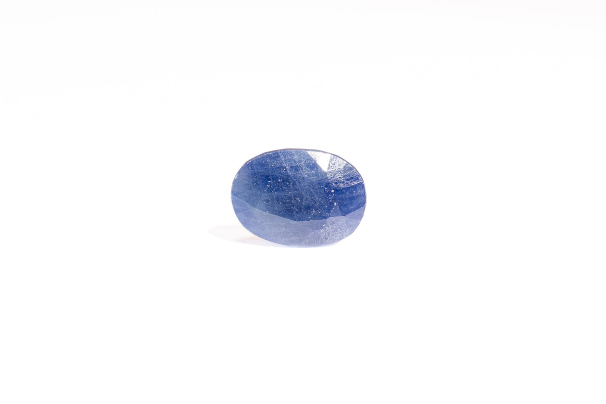 african blue sapphire 7.42 carat front image