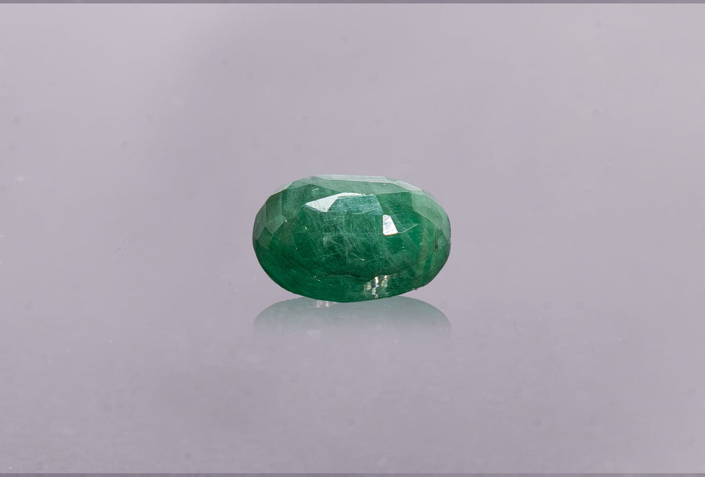 emerald 4.55 carat back image