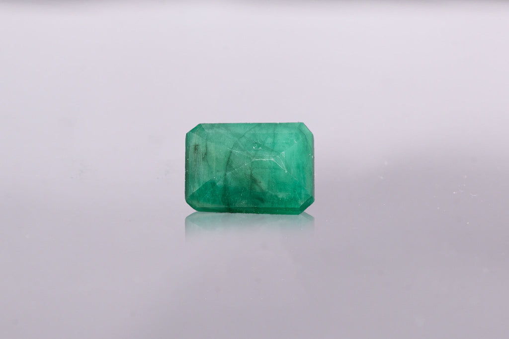 emerald 5.4 carat back image