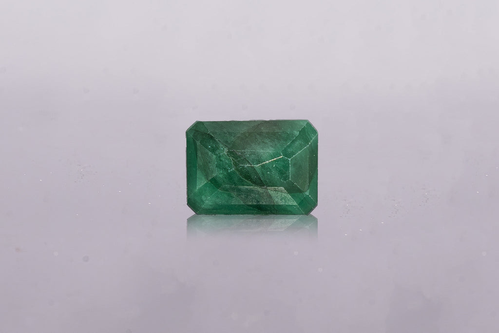emerald 5.45 carat back image