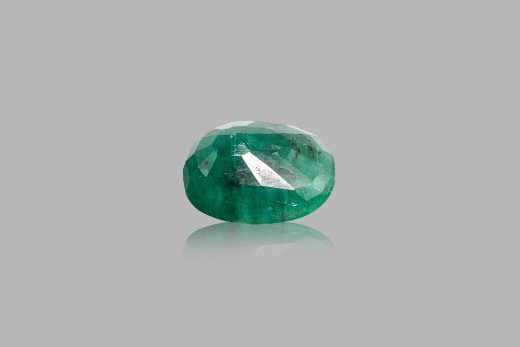 emerald 7.04 carat back image