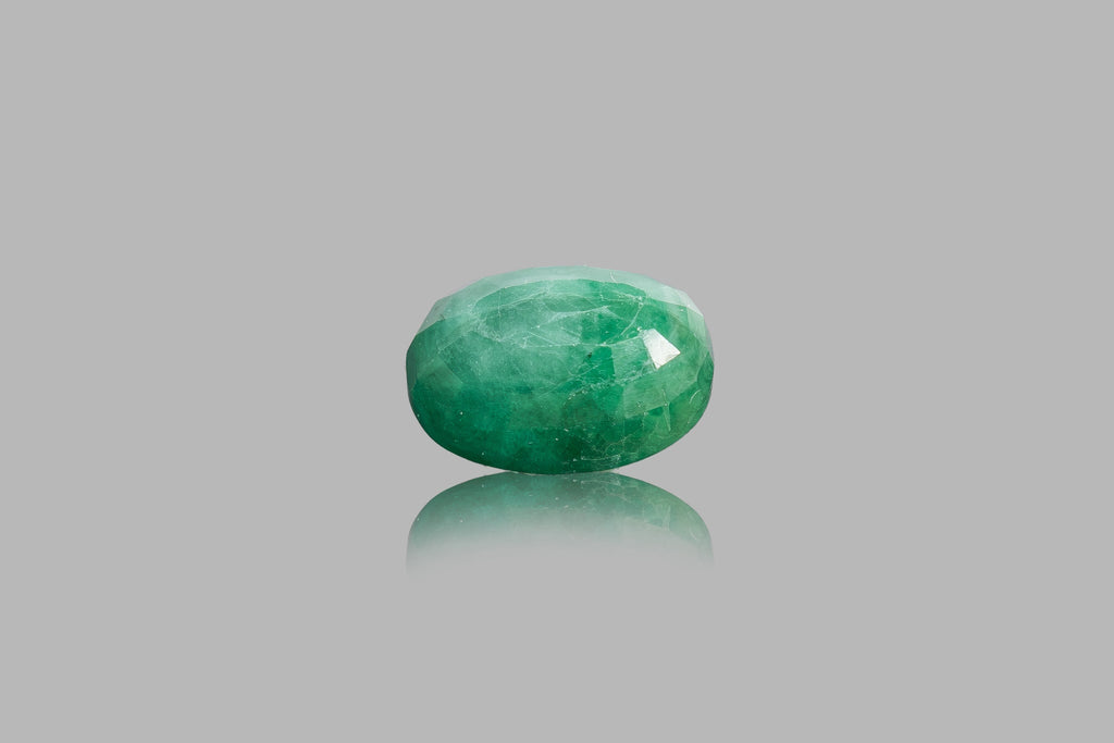 emerald 7.43 carat back image