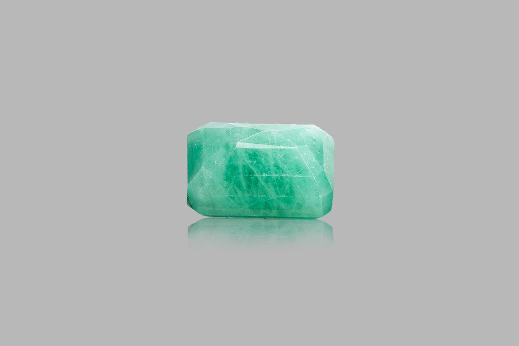 emerald 7.64 carat back image