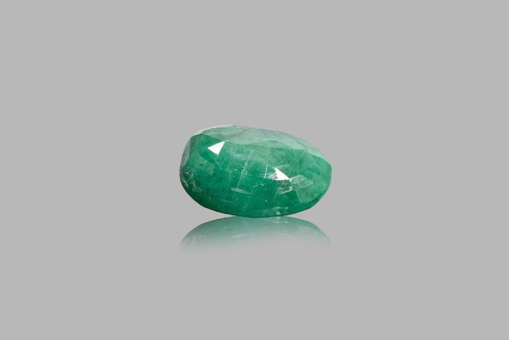 emerald 7.74 carat back image