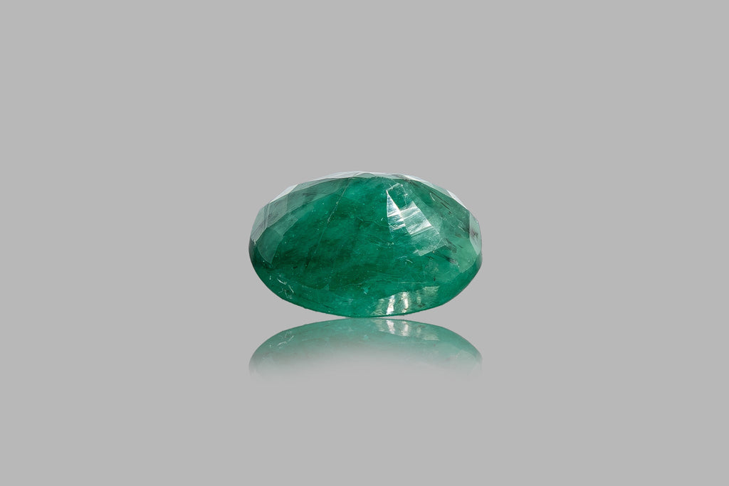 emerald 7.75 carat back image