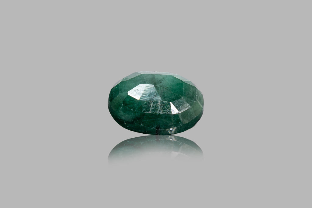 emerald 7.81 carat back image